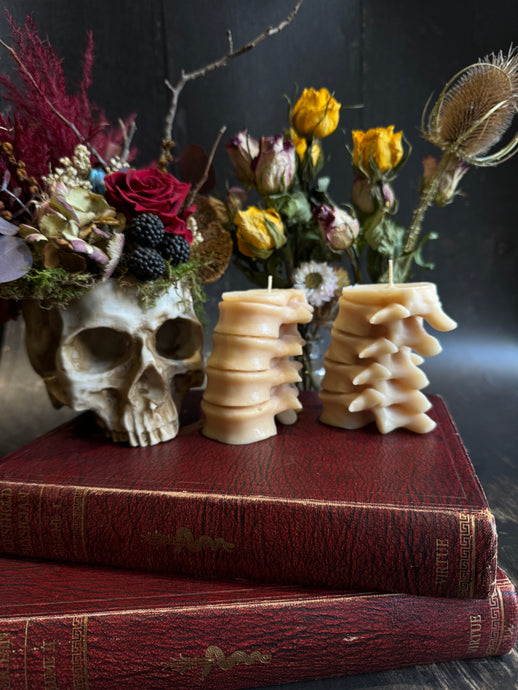 The Spine Pillar Candle